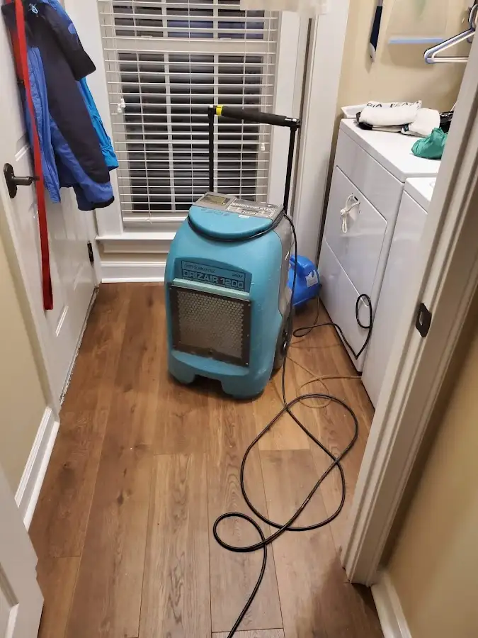 Commercial dehumidifier deployed for Flood Damage Cleanup in Hilton Head Island