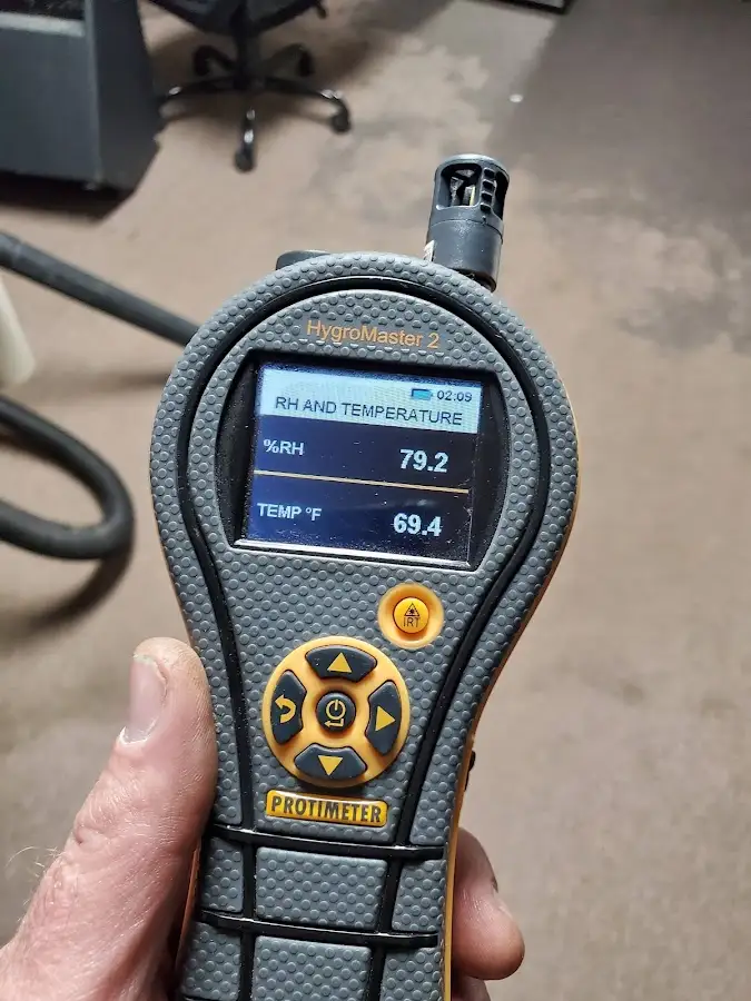 Moisture meter humidity assessment for Mold Remediation & Removal in Hilton Head Island